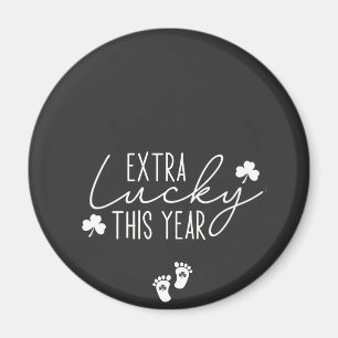 Imán Extra Afortunada Este Año Embarazo San Patricio Af