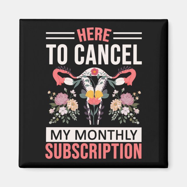 Imán Extracción de útero de flores de histerectomía div (Frente)