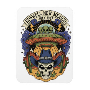 Imán Extranjero de Nuevo México Roswell