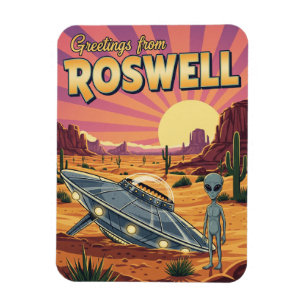 Imán Extranjero de Roswell Nuevo México