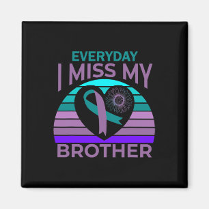 Imán Extraño A Mi Hermano Cinta De Corazón Sensibilizac