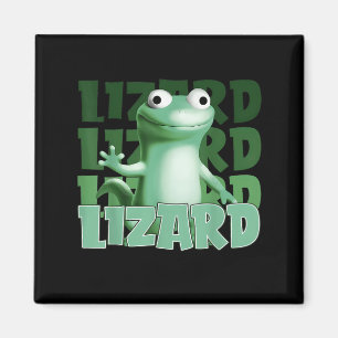 Imán Extraño Cómnito Hombres Hombres Lizard Liz
