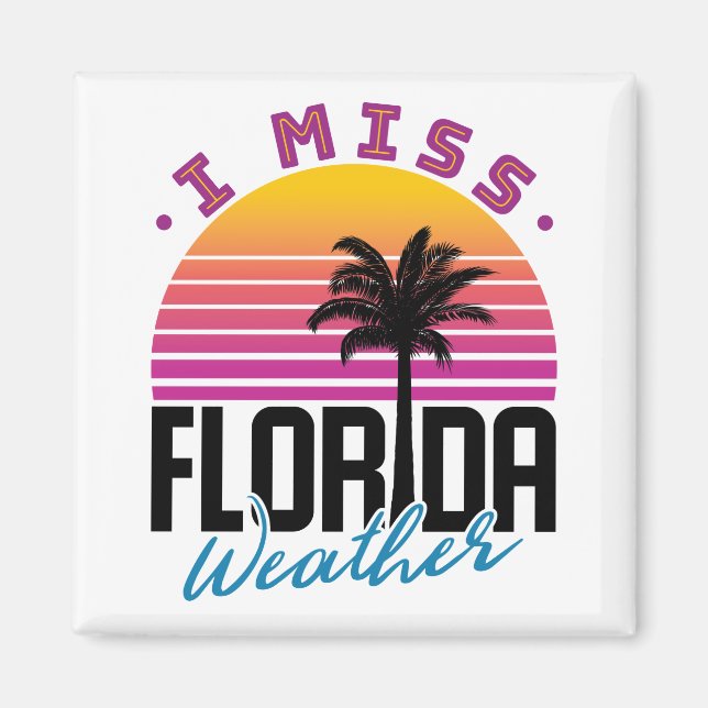 Imán Extraño El Tiempo De Florida (Frente)