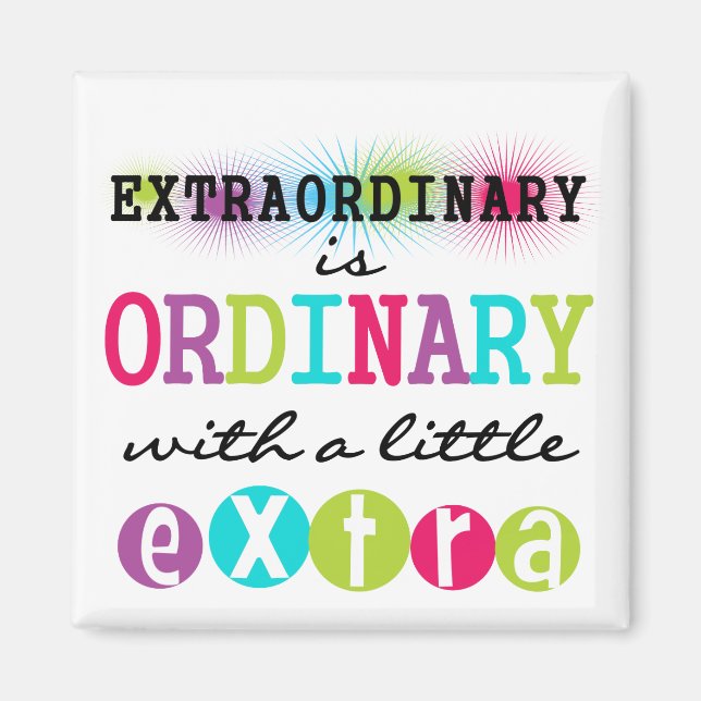 Imán Extraordinario (Frente)