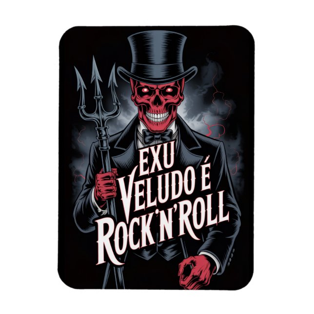 Imán Exu Veludo é Rock'N'Roll #1 (Vertical)