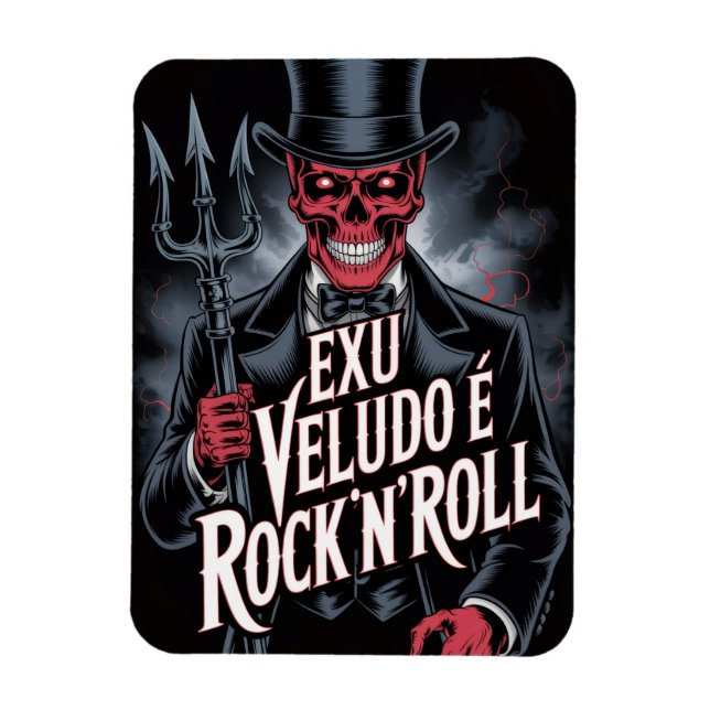 Imán Exu Veludo é Rock'N'Roll #1 (Vertical)