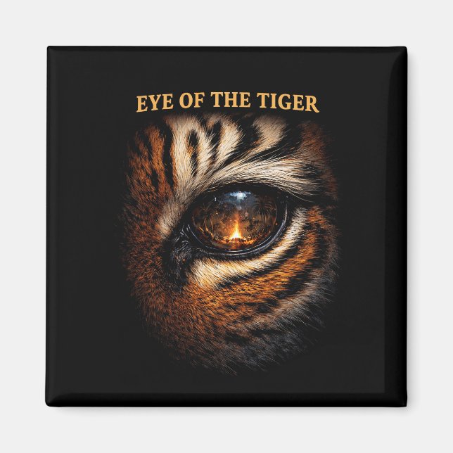 Imán Eye of the Tiger (Frente)