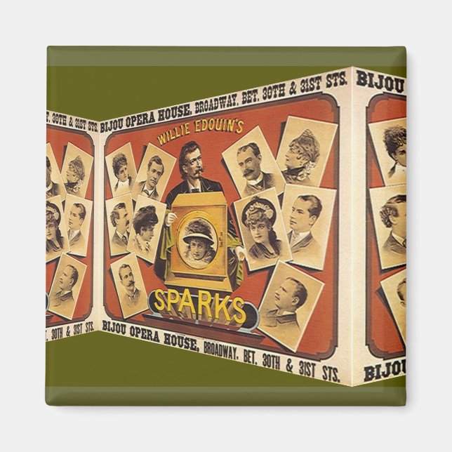 Imán eyetrix MAGNET~ BIJOU OPERA HOUSE BROADWAAD! (Frente)