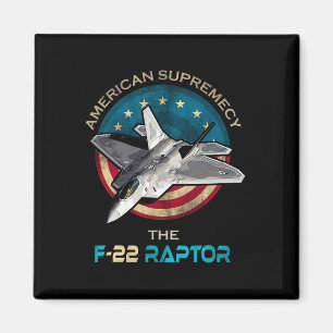 Imán F22 Raptor Estadounidense Patriótico Fighter Jet 4