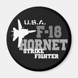 Imán F-18 avispón - combatiente de la huelga
