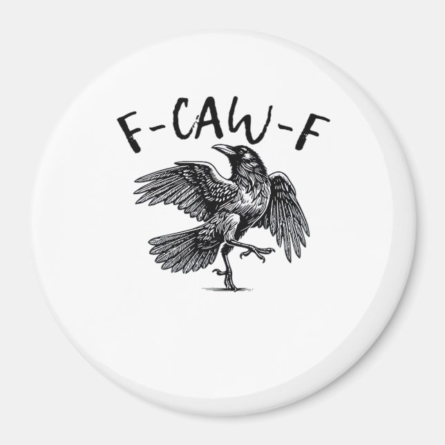 Imán F Caw F Clásico Esencial Estético (Frente)