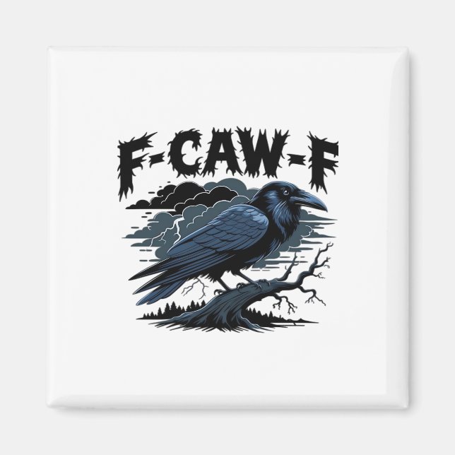 Imán F-Caw-F Clásico Genial Único (Frente)