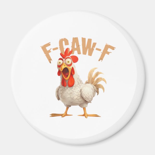 Imán F-Caw-F Classic Aesthetic Style (Frente)