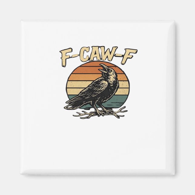 Imán F-Caw-F Classic Vintage Art (Frente)