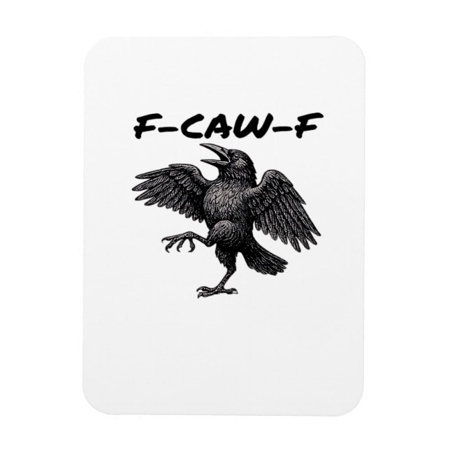 Imán F Caw F Essential Vintage Graphic Look (Vertical)
