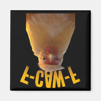 Imán F-caw-f Funny Chicken Humor F-caw-f Quote Trump 