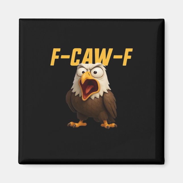 Imán F-Caw-F Funny F-Caw-F Gear Creative Style (Frente)