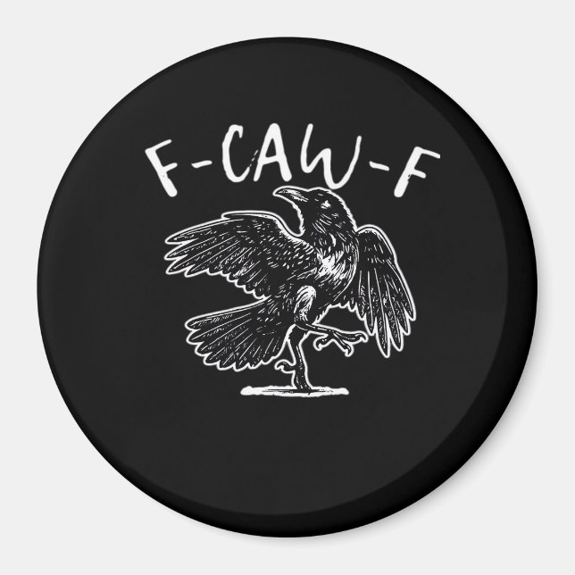 Imán F-Caw-F Funny Trendy (Frente)
