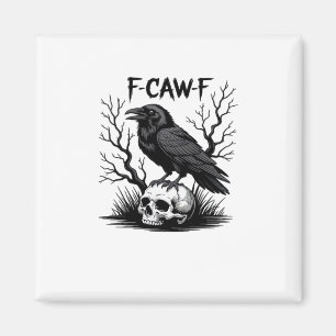 Imán F Caw F Mirada Vintage Fresca Esencial
