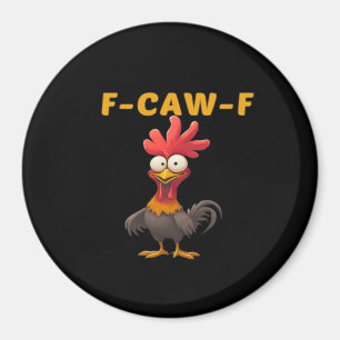 Imán F-Caw-F-Pollo Esencial Clásico Estético Único