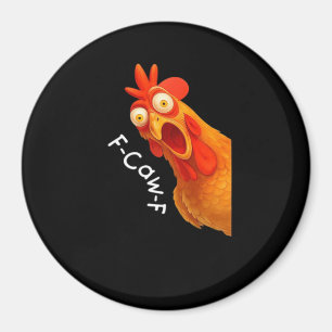 Imán F-Caw-F Pollo Esencial Minimal Limpio