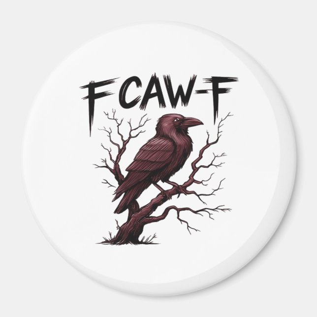 Imán F-Caw-F Raven Classic (Frente)