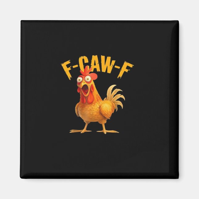 Imán F-Caw-F Retro Clásico (Frente)