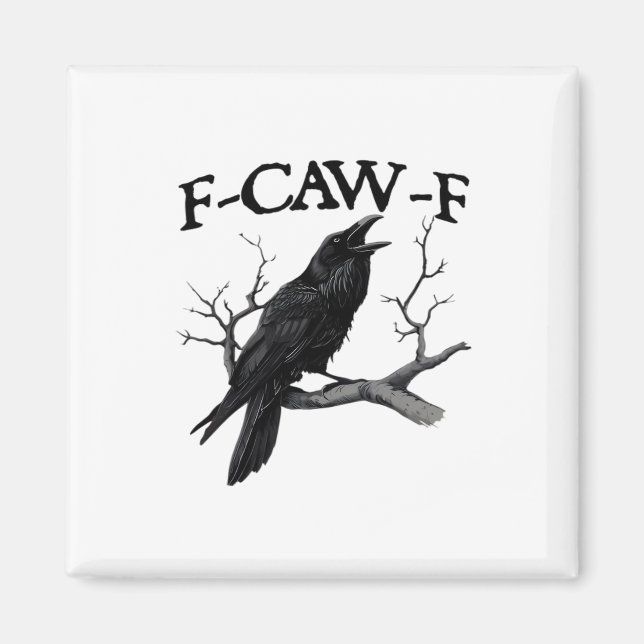 Imán F Caw F Vintage Graphic Classic (Frente)