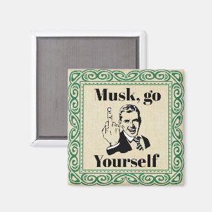 Imán F You Musk Magnet