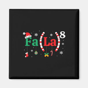 Imán Fa (la)8 Divertidos Navidades Santa Fa La Math