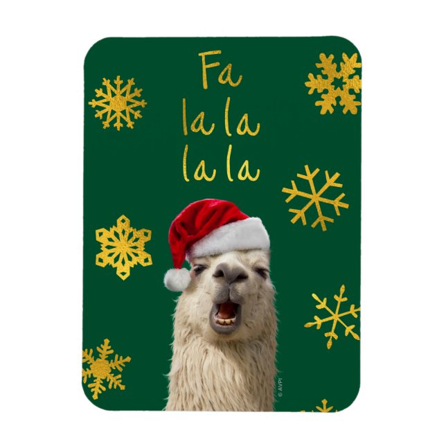Imán Fa La La Llama (Vertical)