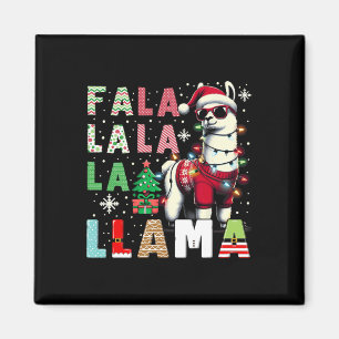 Imán Fa La Llama Es Graciosa Llama Navidades De Animale