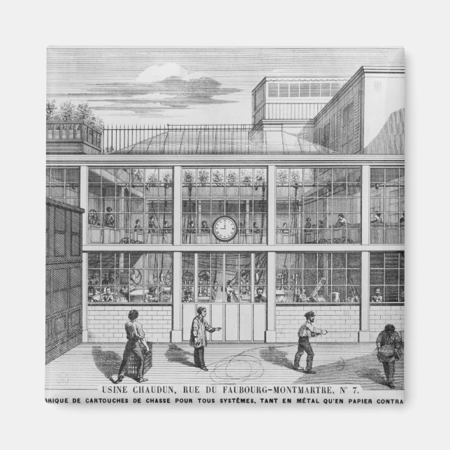 Imán Fábrica de cartuchos de escopeta, Usine Chaudun (Frente)