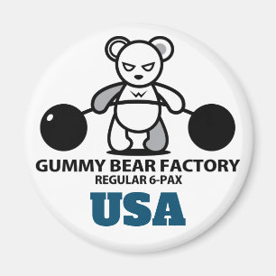 Imán Fábrica de Osos Gummy
