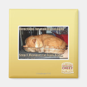 Imán Fabricación del lasagna