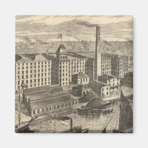 Imán Fabricante de algodón de plástico de Clark