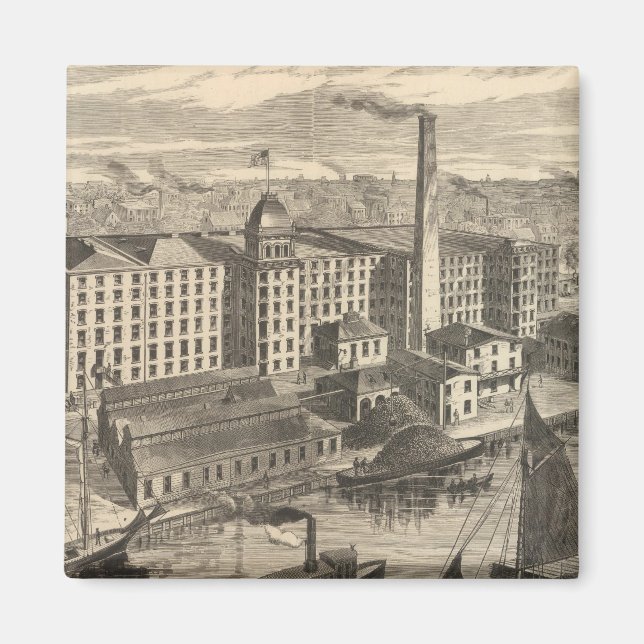 Imán Fabricante de algodón Spool de Clark (Frente)