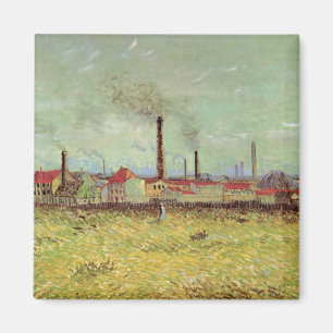 Imán Fábricas en Asnieres por Vincent van Gogh