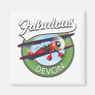 Imán Fabuloso parche de viaje Devon.