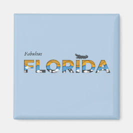Imán Fabuloso Personalizado de Florida