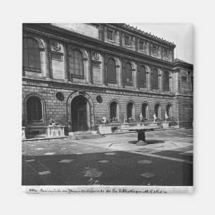 Imán Fachada de la biblioteca