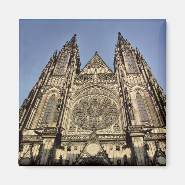 Imán Fachada de la Catedral de San Vitus (Frente)