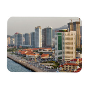 Imán Fachada de la ciudad de Yantai, Shandong