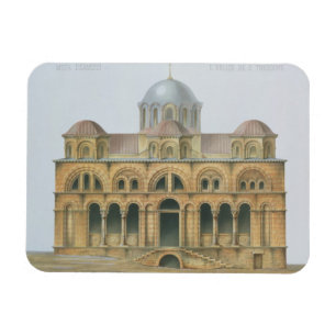 Imán Fachada de Mefa Dzamissi, la iglesia de St.