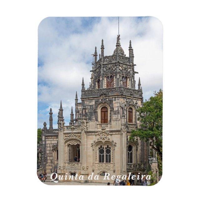 Imán Fachada de Quinta da Regaleira. (Vertical)