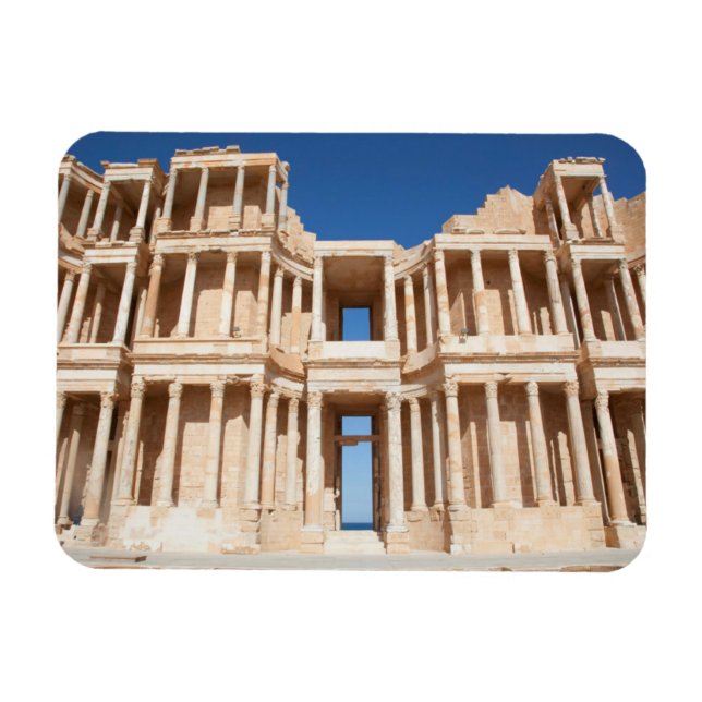 Imán Fachada Y Escenario Del Anfiteatro Romano (Horizontal)