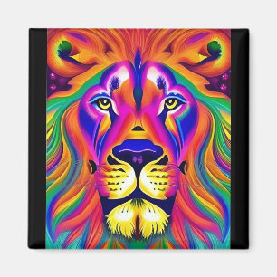 imán facial de león