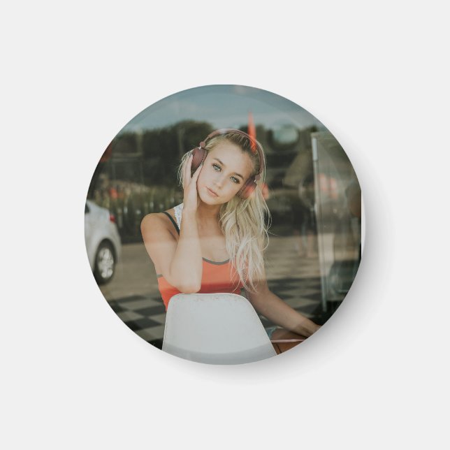 Imán ¡FÁCIL! Magnet - Personalizado - Añadir su imagen (Frente)