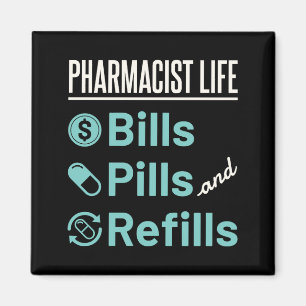 Imán Factores de vida de los farmacéuticos: píldoras y 