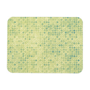 Imán Faded Blue Micro Dots on Yellow